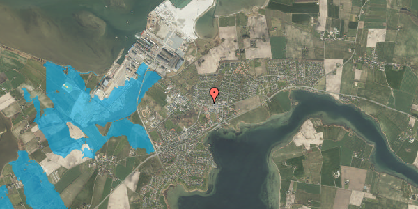 Oversvømmelsesrisiko fra vandløb på Solbakken 101, 1. tv, 5330 Munkebo