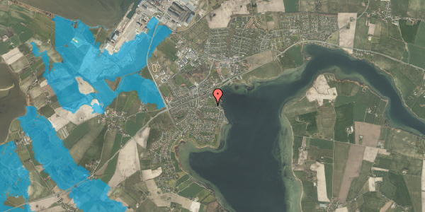 Oversvømmelsesrisiko fra vandløb på Stenlunden 11, 5330 Munkebo
