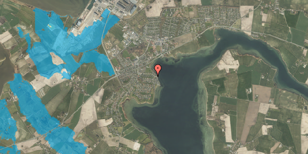 Oversvømmelsesrisiko fra vandløb på Stenlunden 52, 5330 Munkebo
