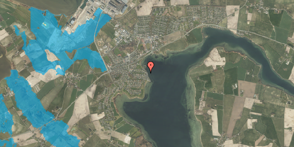 Oversvømmelsesrisiko fra vandløb på Strandlysthuse 6, 5330 Munkebo