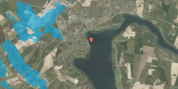 Oversvømmelsesrisiko fra vandløb på Strandlysthuse 17, 5330 Munkebo