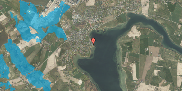 Oversvømmelsesrisiko fra vandløb på Strandlysthuse 72, 5330 Munkebo