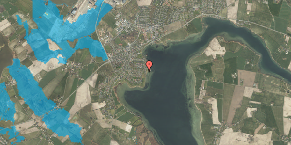 Oversvømmelsesrisiko fra vandløb på Strandlysthuse 78, 5330 Munkebo