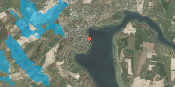 Oversvømmelsesrisiko fra vandløb på Strandlysthuse 88, 5330 Munkebo