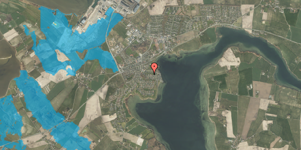 Oversvømmelsesrisiko fra vandløb på Strandlystvej 27, 5330 Munkebo