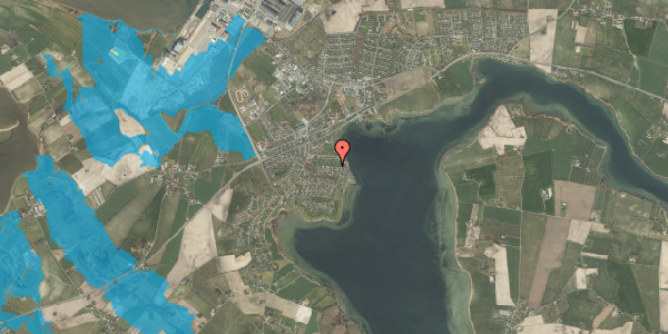 Oversvømmelsesrisiko fra vandløb på Strandlystvej 37, 5330 Munkebo