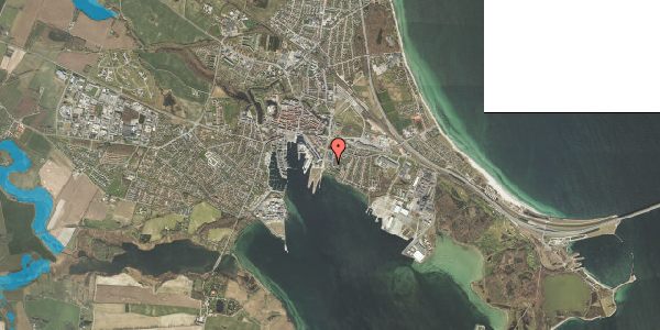 Oversvømmelsesrisiko fra vandløb på Færgevej 1, 1. mf, 5800 Nyborg