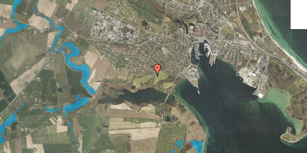 Oversvømmelsesrisiko fra vandløb på Gl. Vindingevej 116, 5800 Nyborg