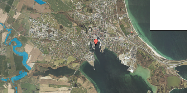Oversvømmelsesrisiko fra vandløb på Sydkajen 2, 1. th, 5800 Nyborg