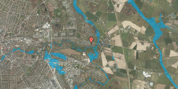Oversvømmelsesrisiko fra vandløb på Åsumvej 649, 5240 Odense NØ