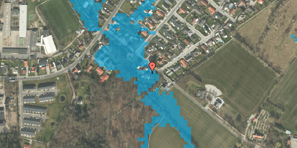 Oversvømmelsesrisiko fra vandløb på Agedrupvej 7, 5320 Agedrup