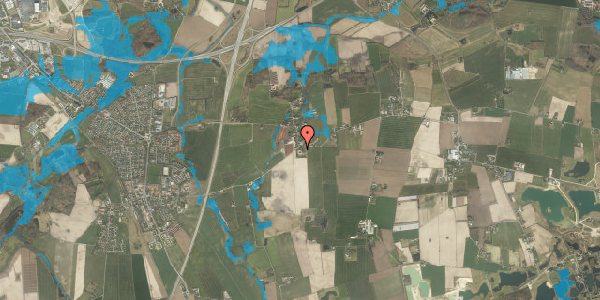Oversvømmelsesrisiko fra vandløb på Allerup Bygade 43, 5220 Odense SØ