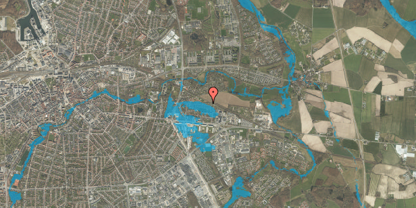 Oversvømmelsesrisiko fra vandløb på Anemonevej 88, 5220 Odense SØ