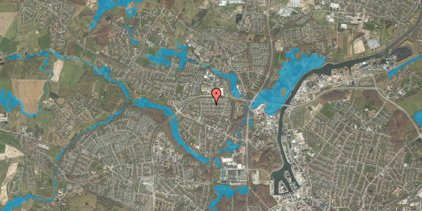 Oversvømmelsesrisiko fra vandløb på Annelisevænget 18, 5270 Odense N