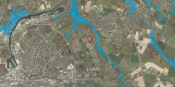 Oversvømmelsesrisiko fra vandløb på Birkeparken 90, 2. th, 5240 Odense NØ