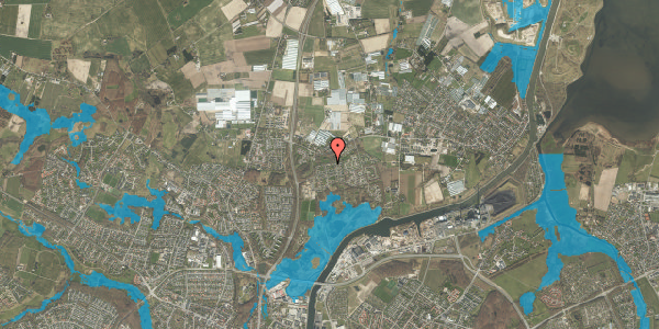 Oversvømmelsesrisiko fra vandløb på Bispeengen 52, 5270 Odense N