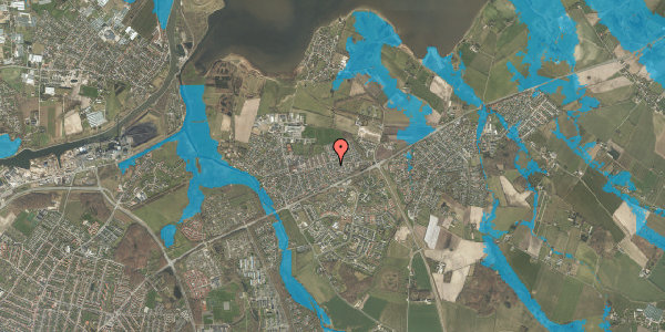 Oversvømmelsesrisiko fra vandløb på Bullerupvej 39C, 5240 Odense NØ