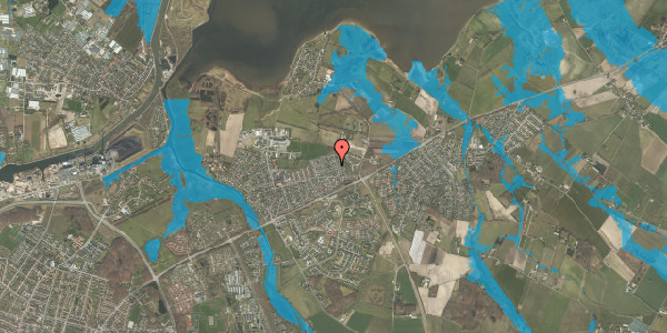 Oversvømmelsesrisiko fra vandløb på Bækholmen 30, 5240 Odense NØ
