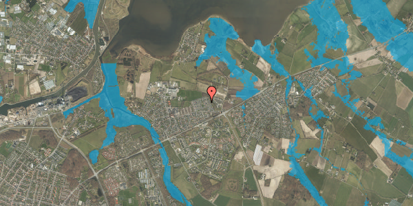 Oversvømmelsesrisiko fra vandløb på Bækholmen 36, 5240 Odense NØ
