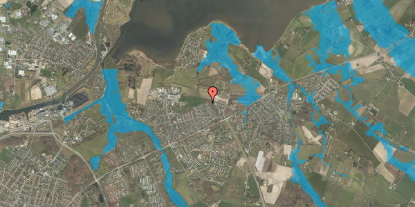Oversvømmelsesrisiko fra vandløb på Bækholmen 82, 5240 Odense NØ