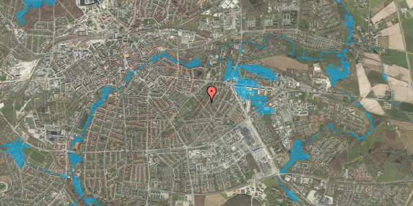 Oversvømmelsesrisiko fra vandløb på Eckersbergsvej 10, 5230 Odense M