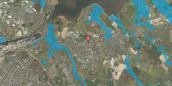 Oversvømmelsesrisiko fra vandløb på Egholmen 16, 5240 Odense NØ