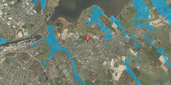 Oversvømmelsesrisiko fra vandløb på Egholmen 30, 5240 Odense NØ