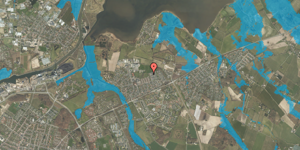 Oversvømmelsesrisiko fra vandløb på Egholmen 38, 5240 Odense NØ