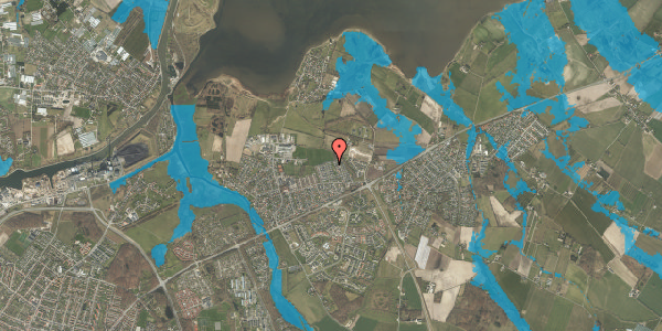 Oversvømmelsesrisiko fra vandløb på Egholmen 57, 5240 Odense NØ