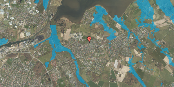 Oversvømmelsesrisiko fra vandløb på Fjordholmen 63, 5240 Odense NØ