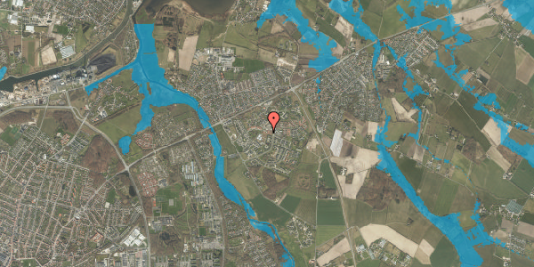 Oversvømmelsesrisiko fra vandløb på Fridasholmvej 26, 5240 Odense NØ