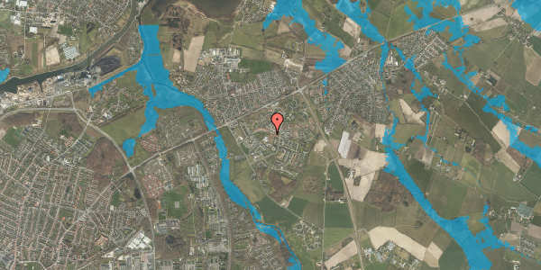 Oversvømmelsesrisiko fra vandløb på Fridasholmvej 38, 5240 Odense NØ