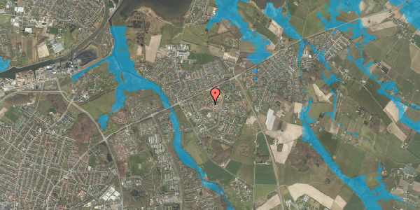 Oversvømmelsesrisiko fra vandløb på Fridasholmvej 71, 5240 Odense NØ