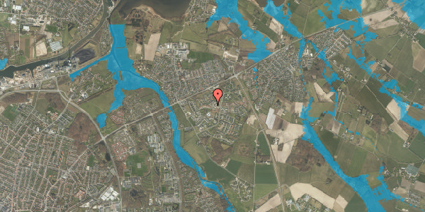 Oversvømmelsesrisiko fra vandløb på Fridasholmvej 97, 1. , 5240 Odense NØ