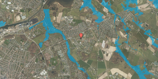 Oversvømmelsesrisiko fra vandløb på Fridasholmvej 123, 5240 Odense NØ