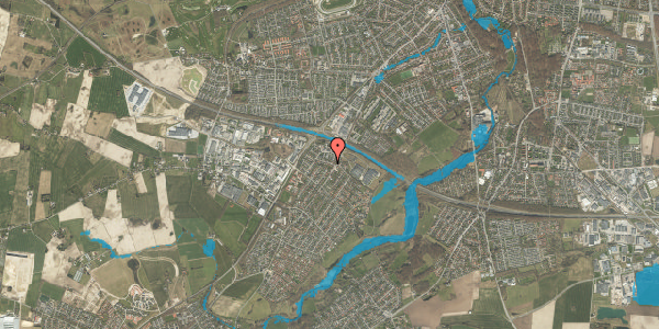 Oversvømmelsesrisiko fra vandløb på Granvej 6, 5250 Odense SV