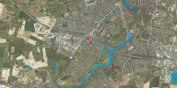 Oversvømmelsesrisiko fra vandløb på Granvej 9, 5250 Odense SV