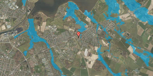 Oversvømmelsesrisiko fra vandløb på Hammeren 19, 5320 Agedrup