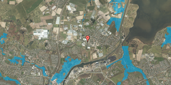 Oversvømmelsesrisiko fra vandløb på Haugevej 181, 5270 Odense N
