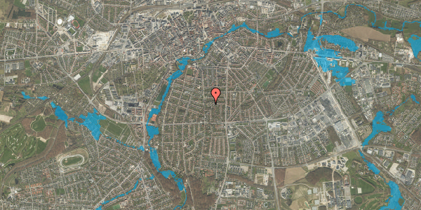 Oversvømmelsesrisiko fra vandløb på Helgavej 26, 5230 Odense M
