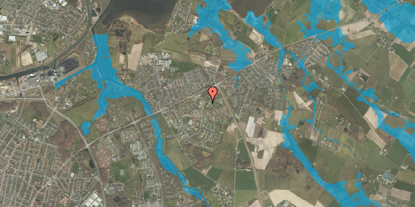Oversvømmelsesrisiko fra vandløb på Hvenekildeløkken 3, 5240 Odense NØ