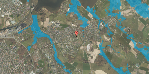 Oversvømmelsesrisiko fra vandløb på Hvenekildeløkken 36B, 1. , 5240 Odense NØ