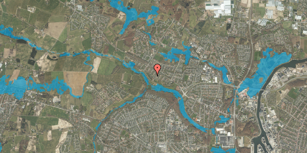 Oversvømmelsesrisiko fra vandløb på Hyldemor 1, 5270 Odense N