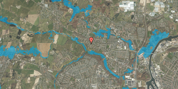 Oversvømmelsesrisiko fra vandløb på Hyldemor 6, 5270 Odense N