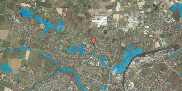 Oversvømmelsesrisiko fra vandløb på Højager 1, 5270 Odense N