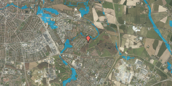 Oversvømmelsesrisiko fra vandløb på Kirsebærgrenen 185, 5220 Odense SØ