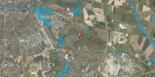 Oversvømmelsesrisiko fra vandløb på Kirsebærgrenen 197, 5220 Odense SØ