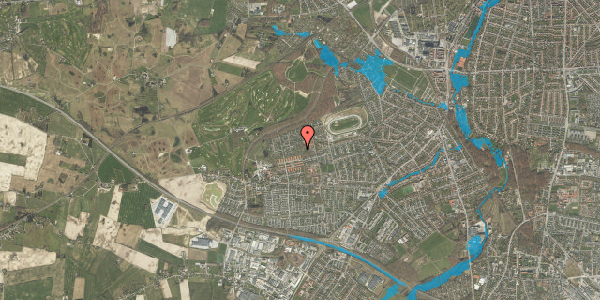 Oversvømmelsesrisiko fra vandløb på Kragemosen 37, 5250 Odense SV