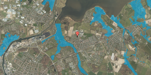 Oversvømmelsesrisiko fra vandløb på Krogsløkkeparken 43, 5240 Odense NØ