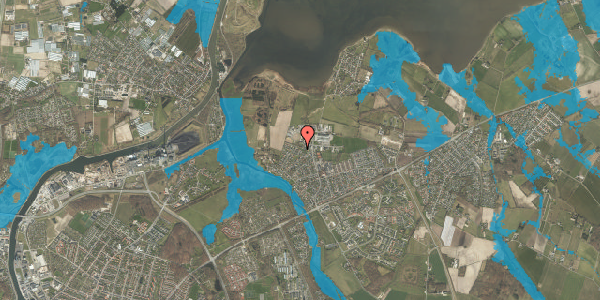 Oversvømmelsesrisiko fra vandløb på Krogsløkkeparken 49, 5240 Odense NØ